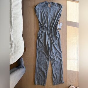NWT- GREY VUORI LUX CREW JUMPSUIT